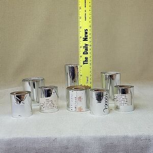 Crown Leaf, API,  Foil Rolls - Silver (Set 3)